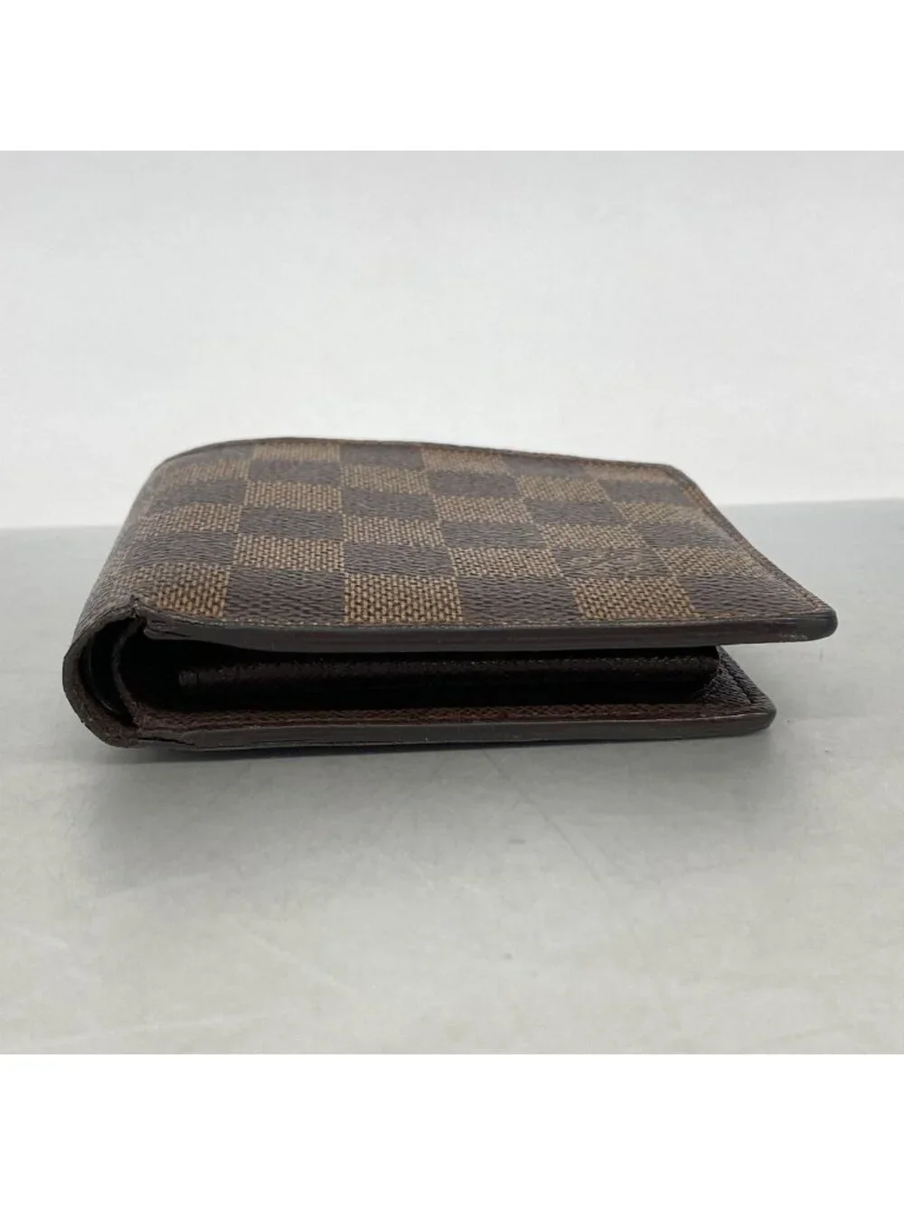 Louis Vuitton Wallet Damier Portefeuille Marco Ebene